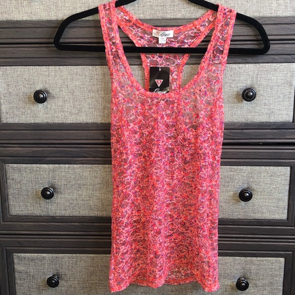 Guess Tops - Guess Lace Tank